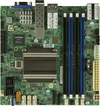 Scheda Tecnica: SuperMicro Motherboard A2SDI-H-TP4F (1x Atom C3958) - mini-ITX, 4xDDR4, NVMe+12xSATA3, 2?10GbE+ 2?10GbE SFP+Single