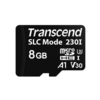 Scheda Tecnica: Transcend 8GB microSDHC - 100Mb/s/70Mb/s, 3D NAND flash 11 mm x 15 mm x 1 mm