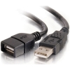 Scheda Tecnica: C2G 2m USB 2.0 Male To Female Extention Cable (6.6ft) - Prolunga USB USB (m) USB (f) 2 M Nero