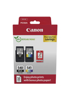 Scheda Tecnica: Canon Pg 540/cl 541 Photo Paper Value Pack Confezione Da 2 - Nero, Colore (ciano, Magenta, Giallo) Originale Confezione