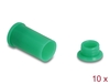 Scheda Tecnica: Delock Dl4 Dust Cover For Male And Female Connector - Silicone, 2-parts, Green 10 Pcs Set