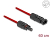 Scheda Tecnica: Delock Dl4 Solar Flat Cable Male To Female 60 Cm Red - 