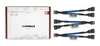 Scheda Tecnica: Noctua Na-SYC1 fan Accessory Cable - 3x Na-YC1 chromax.blue y-cables