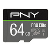 Scheda Tecnica: PNY Micro-sd Pro Elite - 64GB Class 10 Uhs-i U3 A1 V30 Sd ADApter
