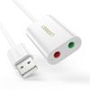 Scheda Tecnica: Ugreen ADAttatore USB 2.0 2x3,5mm Jack Aux (cuffie E - Microfono), (white)