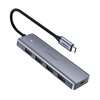 Scheda Tecnica: Ugreen Hub 4xUSB3.0 Con USB-c Power Supply - Case Ultra Slim In Metallo