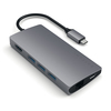 Scheda Tecnica: Satechi ADAttatore USB-c Multi-porta 4k Ethernet V2 Space - Gray